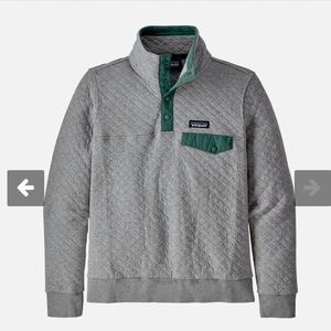 Patagonia|| Organic Cotton Quilted pullover sweater (M)
